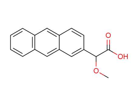 2-Anthraceneacetic acid, a-methoxy-