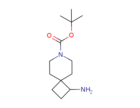 1100748-84-2  C13H24N2O2  1-Amino-7-azaspiro[3.5]nonane-7-carboxylic acid tert-butyl ester  CAS NO.1100748-84-2
