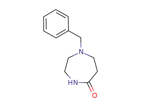 Molecular Structure of 55186-89-5 (1-Benzyl-1,4-diazepan-5-one)