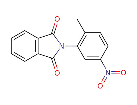 Molecular Structure of 33238-32-3 (2-(2-methyl-5-nitrophenyl)-1H-isoindole-1,3(2H)-dione)