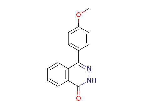 Molecular Structure of 57353-93-2 (4-(4-METHOXYPHENYL)-1-(2H)-PHTHALAZINON&)