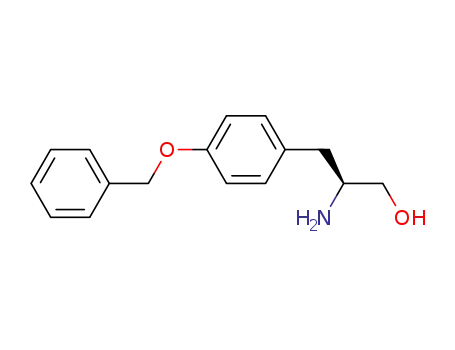 Molecular Structure of 85803-44-7 ((S)-2-AMINO-3-[4-(PHENYLMETHOXY)PHENYL]-1-PROPANOL)