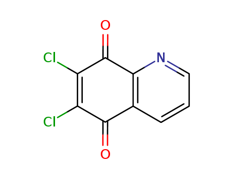 5,8-Quinolinedione,6,7-dichloro- cas  6541-19-1
