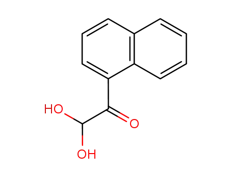Molecular Structure of 16208-20-1 (1-NAPHTHYLGLYOXAL HYDRATE)