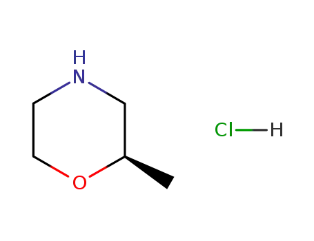 Molecular Structure of 168038-14-0 ((R)-2-Methyl-morpholine)