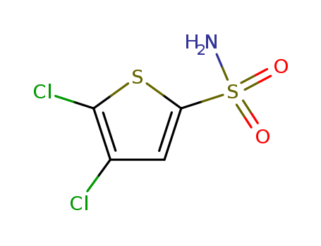 2,3-Dichloro thiophene-5-sulfonamide manufacture