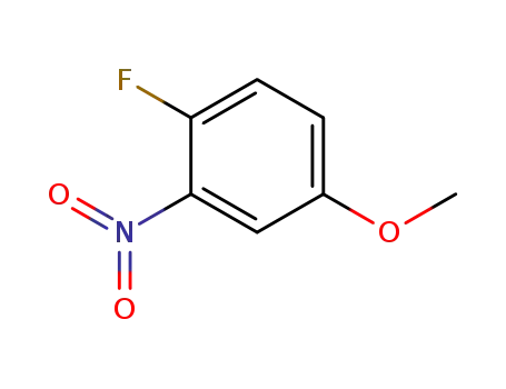 Molecular Structure of 61324-93-4 (4-Fluoro-3-nitroanisole)