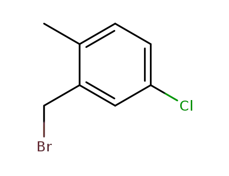 Molecular Structure of 869721-21-1 (2-(bromomethyl)-4-chloro-1-methylbenzene)