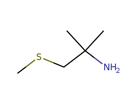 2-methyl-1-(methylthio)-2-Propanamine