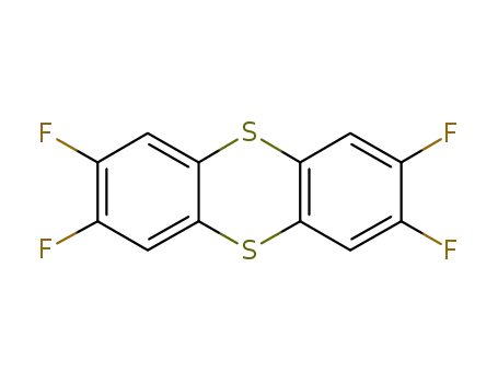 Molecular Structure of 1225203-47-3 (2,3,7,8-tetrafluorothianthrene)