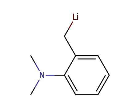 Molecular Structure of 64308-58-3 (2-(dimethylamino)benzyllithium)
