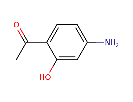 Molecular Structure of 2476-29-1 (4'-Amino-2'-hydroxyacetophenone)