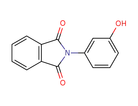 Molecular Structure of 59479-66-2 (2-(3-hydroxyphenyl)-1H-isoindole-1,3(2H)-dione)