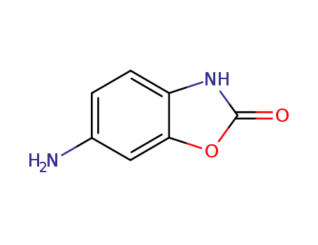 Molecular Structure of 22876-17-1 (6-AMINO-1,3-BENZOXAZOL-2(3H)-ONE)