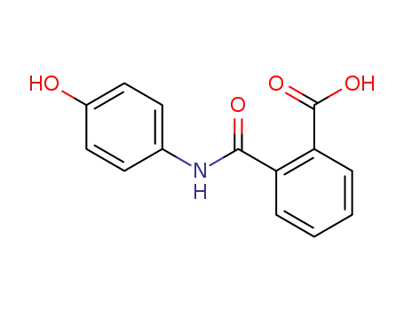 Molecular Structure of 19336-95-9 (2-[(4-hydroxyphenyl)carbamoyl]benzoic acid)