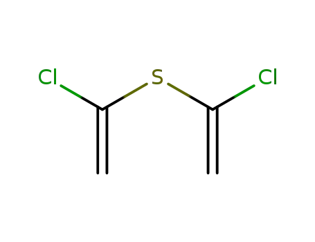 Molecular Structure of 79552-39-9 (Ethene, 1,1'-thiobis[1-chloro-)
