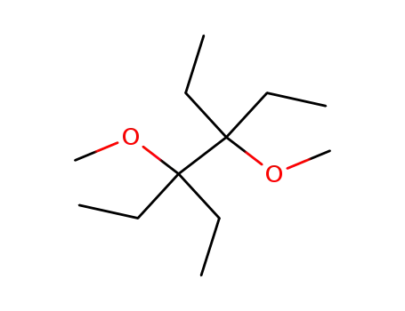 Molecular Structure of 125379-19-3 (3,4-diethyl-3,4-dimethoxyhexane)
