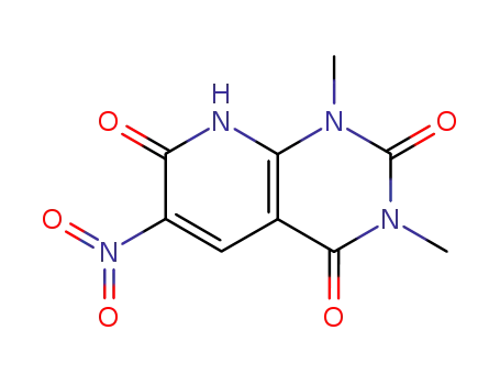 Molecular Structure of 74115-55-2 (6-nitropyridopyrimidine)