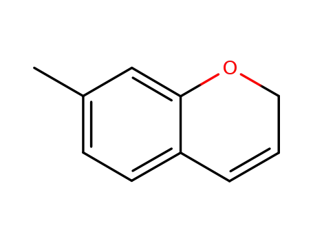 Molecular Structure of 18385-88-1 (7-methyl-2H-chromene)