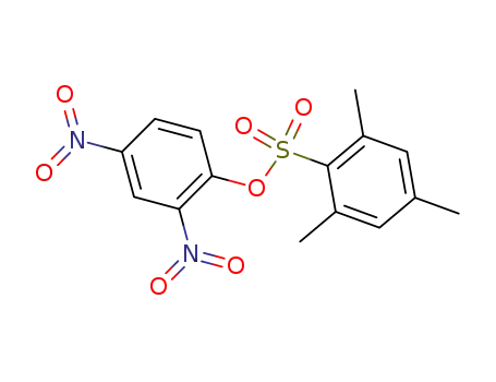 Molecular Structure of 1048-37-9 (2-(2,4-dinitrophenoxy)sulfonyl-1,3,5-trimethyl-benzene)