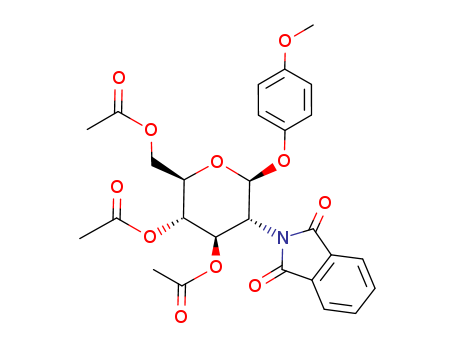 4-Methoxyphenyl 3,4,6-Tri-O-acetyl-2-deoxy-2-phthaliMido-beta-D-glucopyranoside