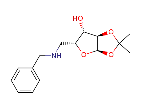5-(benzylamino)-5-deoxy-1,2-O-isopropylidene-α-D-xylofuranose