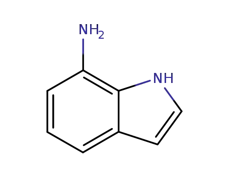 Molecular Structure of 5192-04-1 (7-Aminoindole)