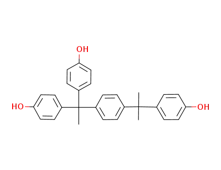 Molecular Structure of 110726-28-8 (ALPHA,ALPHA,ALPHA'-TRIS(4-HYDROXYPHENYL)-1-ETHYL-4-ISOPROPYLBENZENE)