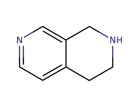 Molecular Structure of 108749-08-2 (1,2,3,4-TETRAHYDRO-[2,7]NAPHTHYRIDINE)