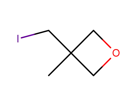 Molecular Structure of 112823-30-0 (3-(iodomethyl)-3-methyloxetane)