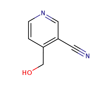 Molecular Structure of 157650-27-6 (3-Pyridinecarbonitrile,4-(hydroxymethyl)-(9CI))