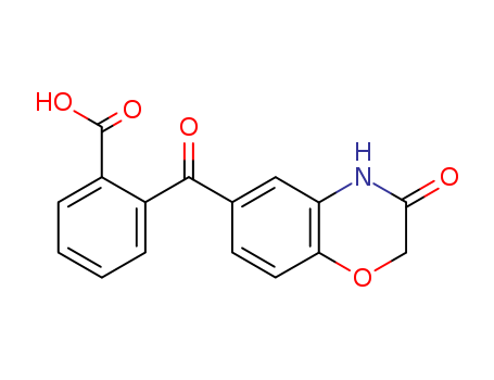 2-[(3-Oxo-3,4-dihydro-2H-1,4-benzoxazin-6-yl)-carbonyl]benzenecarboxylic acid