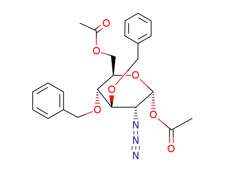 55682-49-0,1,6-di-O-acetyl-2-azido-3,4-di-O-benzyl-2-deoxy-α-D-glucopyranose,1,6-di-O-acetyl-2-azido-3,4-di-O-benzyl-2-deoxy-α-D-glucopyranose