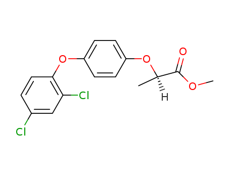 Propanoic acid,2-[4-(2,4-dichlorophenoxy)phenoxy]-, methyl ester, (2S)-