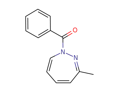 Molecular Structure of 69298-66-4 (3-Methyl-1-benzoyl-(1H)-1,2-diazepine)