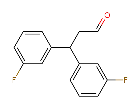 3,3-bis(3-fluorophenyl)propionaldehyde