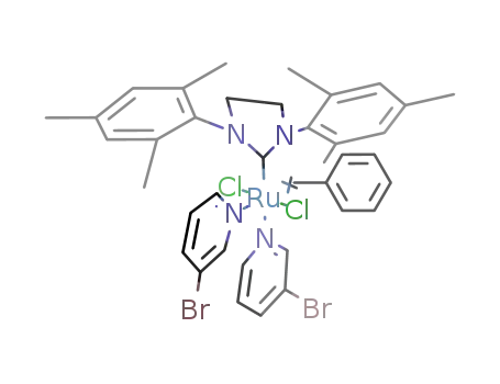 Molecular Structure of 477218-66-9 (Grubbs catalyst third generation    )