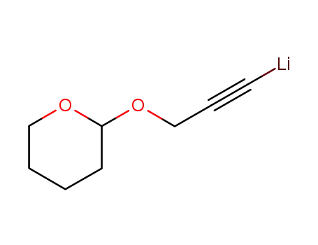 Molecular Structure of 37566-51-1 (Lithium, [3-[(tetrahydro-2H-pyran-2-yl)oxy]-1-propynyl]-)