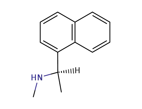 Molecular Structure of 15297-33-3 ((R)-(+)-N-METHYL-1-(1-NAPHTHYL)ETHYLAMINE)