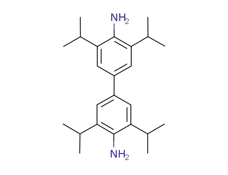 Molecular Structure of 186703-54-8 (2,2’,6,6’-tetraisopropylbenzidine)