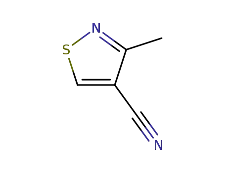3-Methylisothiazole-4-carbonitrile