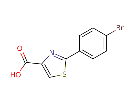 Molecular Structure of 21160-50-9 (2-(4-BROMO-PHENYL)-THIAZOLE-4-CARBOXYLIC ACID)