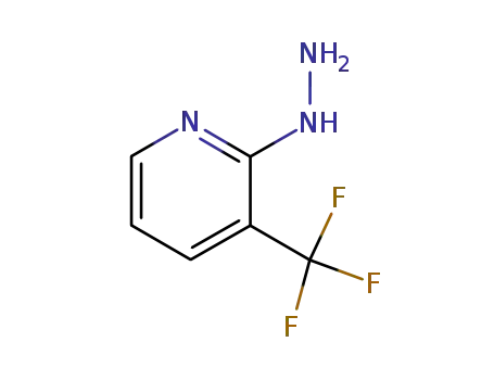 Molecular Structure of 89570-83-2 (3-(Trifluoromethyl)pyrid-2-ylhydrazine)