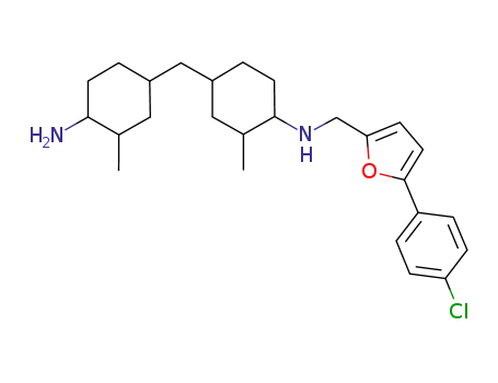 Molecular Structure of 849908-75-4 (C<sub>26</sub>H<sub>37</sub>ClN<sub>2</sub>O)