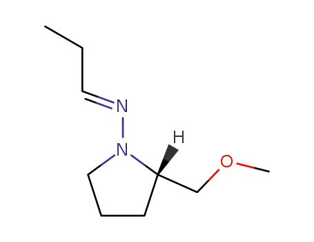 Molecular Structure of 72203-94-2 (N-[(S)-2-methoxymethylpyrrolidin-1-yl]propan-1-imine)
