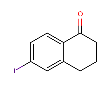 Molecular Structure of 340825-13-0 (6-Iodo-1-tetralone)