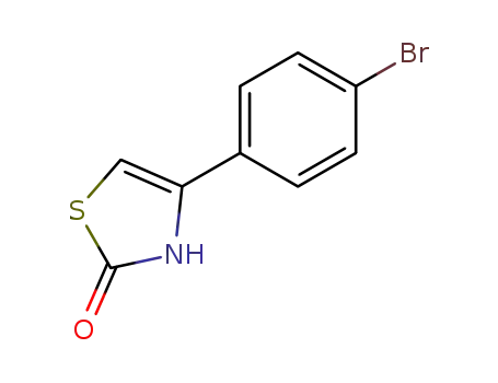 Molecular Structure of 3884-34-2 (4-(4-BROMOPHENYL)-2-HYDROXY-THIAZOLE)