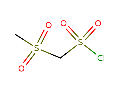 Molecular Structure of 22317-89-1 ((METHYLSULFONYL)METHANESULFONYL CHLORIDE)