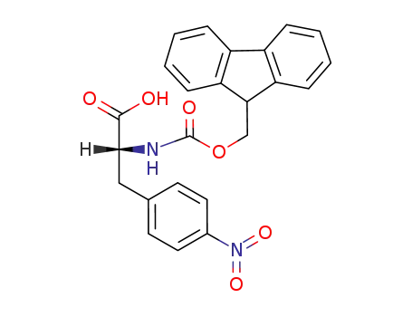 Molecular Structure of 177966-63-1 (FMOC-D-4-Nitrophe)