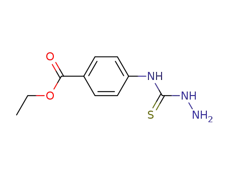 Molecular Structure of 70619-50-0 (4-(4-ETHOXYCARBONYLPHENYL)-3-THIOSEMICARBAZIDE)